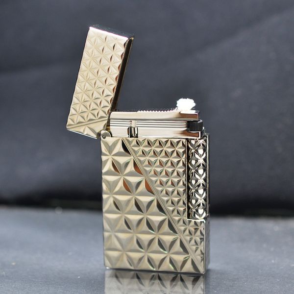 Dupont Xăng Đá Họa Tiết Vân Kim Cương Tam Giác 3D D180-DX