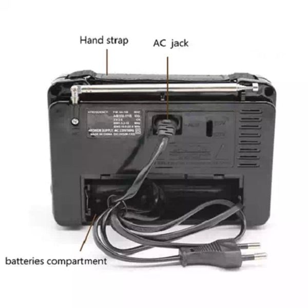 Đài nghe FM Radio cho người già DAICAT DC-701AC