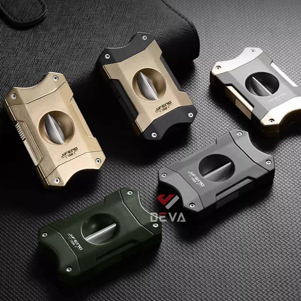 Dao cắt chữ V chính hãng Jifeng kèm giá đỡ Cigar JF003