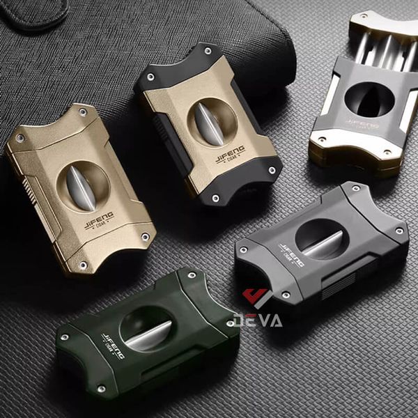 Dao cắt chữ V chính hãng Jifeng kèm giá đỡ Cigar JF003