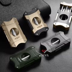 Dao cắt chữ V chính hãng Jifeng kèm giá đỡ Cigar JF003