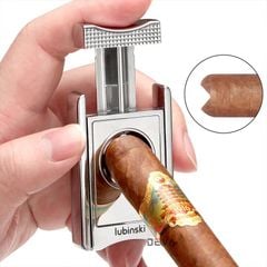 Dao cắt chữ V kiêm kệ Cigar YJA 30022