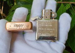 Zippo Copper đồng cổ trơn 2003 C94