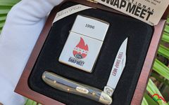 Set zippo dao Silver Plated Swapmeet 1996 C75