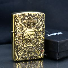 Zippo Amror Chủ Đề Thương Hiệu Xe Motor Harley-Davidson ZD44