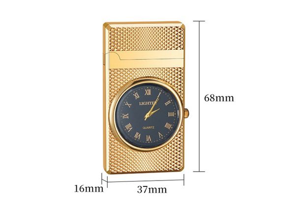 Bật lửa đồng hồ vân kim cương DCT03