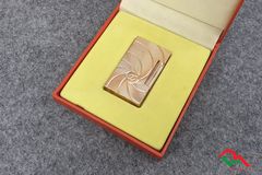 Bật Lửa ST Dupont Hồng Kông Vân Ngang Kẻ Đường Xoắn Ốc D127