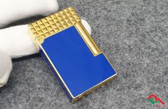 Bật lửa ST Dupont sơn mài nắp vân vuông  D179