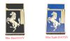 Bật lửa ST Dupont Sơn mài  Hình Con Ngựa Viền Vàng D165