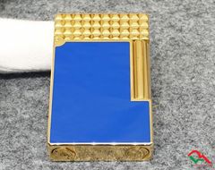 Bật lửa ST Dupont sơn mài nắp vân vuông  D179