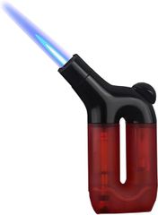 Bật lửa Honest khò 1 tia bình gas trong suốt hiện đại BCZ 826