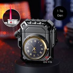 Bật lửa gas khò 1 tia kèm đồng hồ BDH 053
