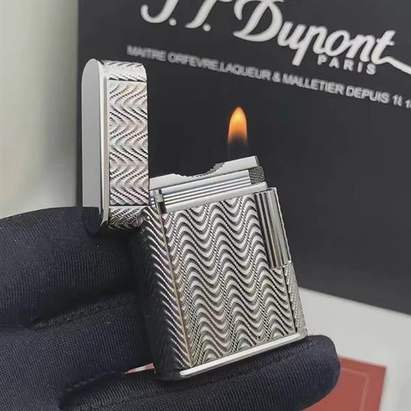 Dupont Hồng Kông Ligne 1 Form Thấp Cạnh Tròn Vân Sóng DT01