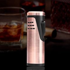 Bật lửa Jobon khò chéo 2 tia ga lộ thiên kèm đục ZB 330