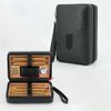 Bao da đựng Cigar 6 điếu Cohiba kèm bật lửa XJ T108