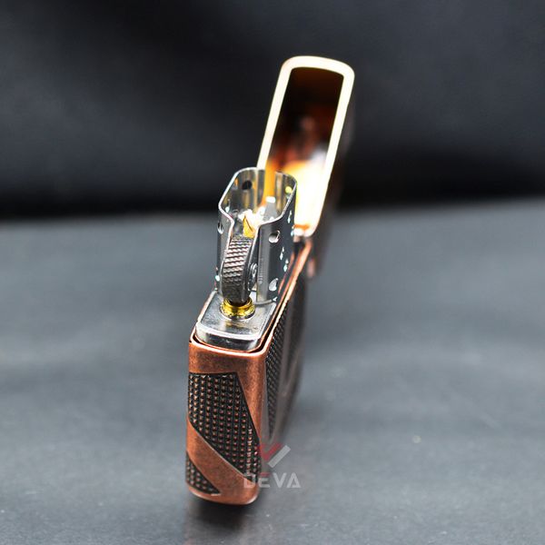 Zippo Armor Đồng Cổ Chủ Đề Hình Học Geometric 360 Design Z344