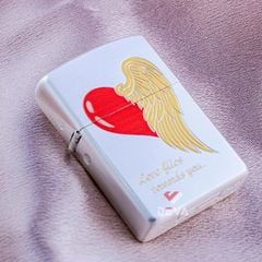 Bật lửa xăng đá Zorro chủ đề trái tim Z2-1154