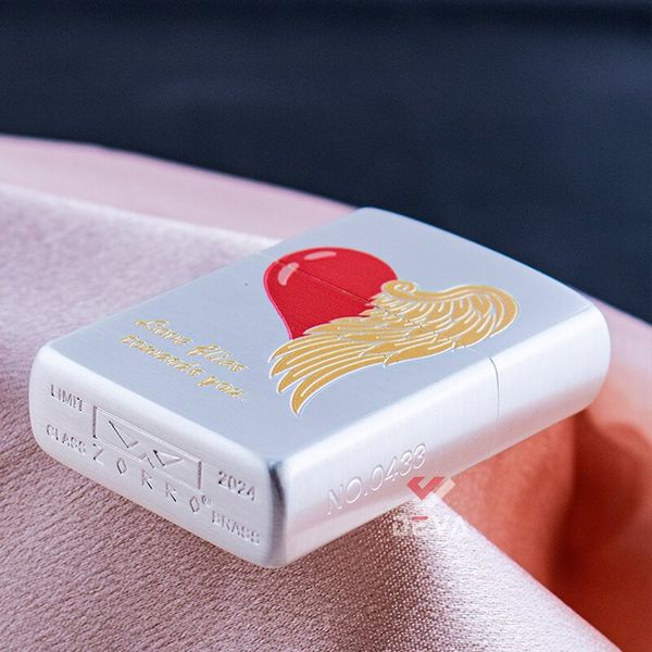 Bật lửa xăng đá Zorro chủ đề trái tim Z2-1154