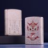 Bật lửa xăng đá Zorro khắc đầu lân may mắn số giới hạn Z91909