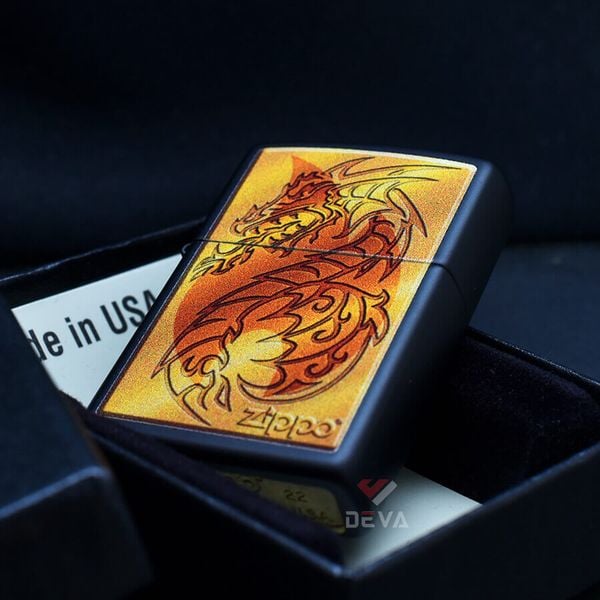Zippo In Sinh Vật Thần Thoại Rồng Lửa Medieval Mythological Z205