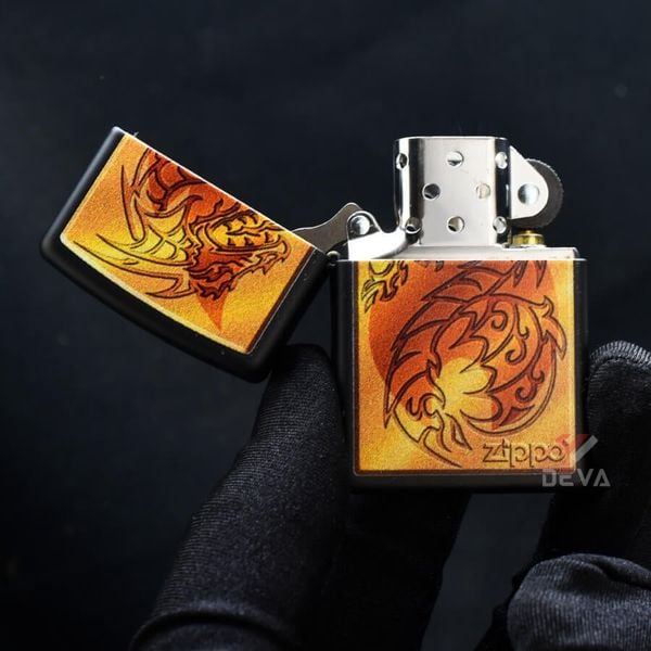 Zippo In Sinh Vật Thần Thoại Rồng Lửa Medieval Mythological Z205