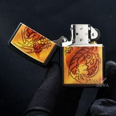 Zippo In Sinh Vật Thần Thoại Rồng Lửa Medieval Mythological Z205