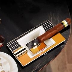 Gạt tàn sứ 2 điếu 0708