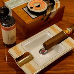 Gạt tàn sứ 2 điếu 0708