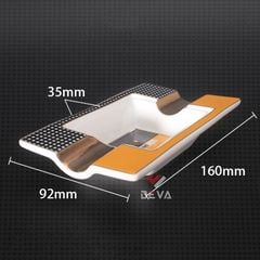 Gạt tàn sứ 2 điếu 0708