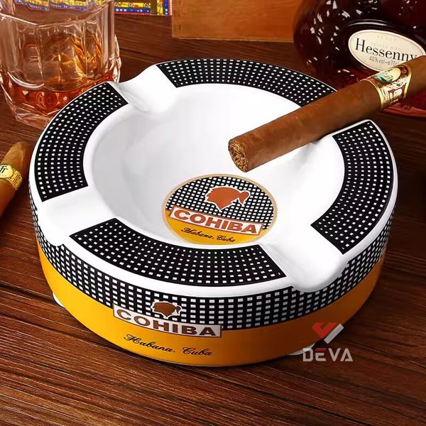 Gạt tàn sứ 4 điếu Cohiba AS10