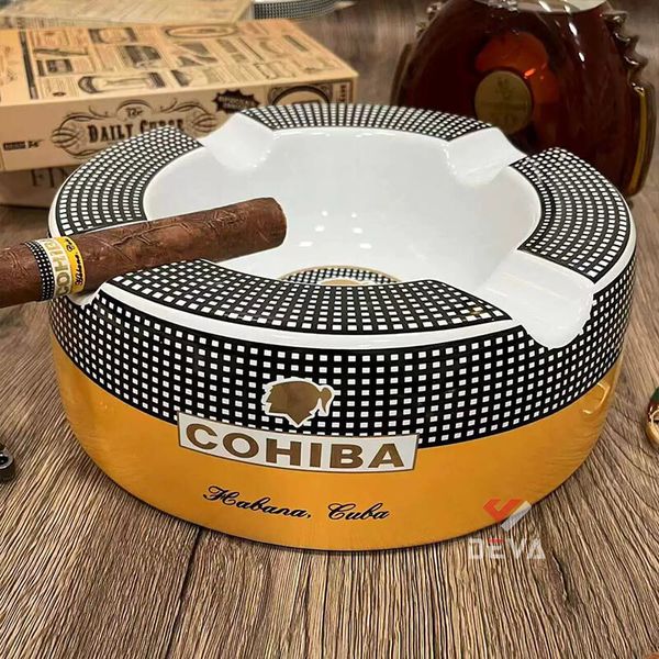 Gạt tàn sứ 4 điếu Cohiba AS10