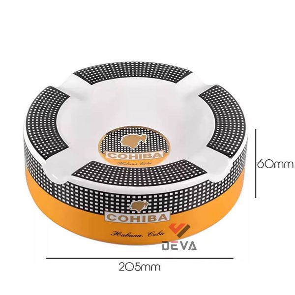 Gạt tàn sứ 4 điếu Cohiba AS10