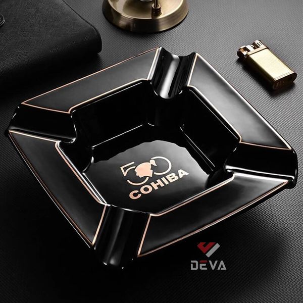 Gạt tàn 4 điếu sứ vuông  GT 427