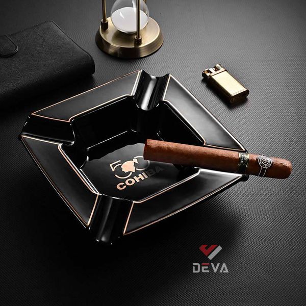 Gạt tàn 4 điếu sứ vuông  GT 427