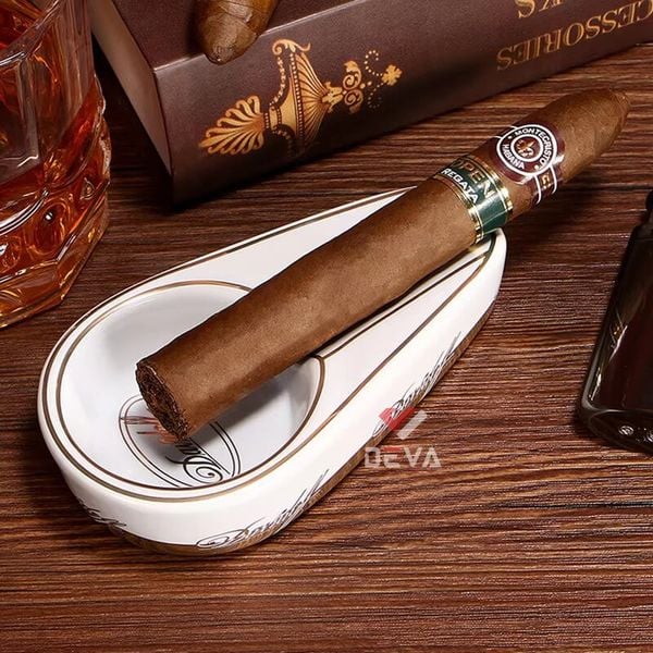 Gạt tàn cigar sứ 1 điếu P100