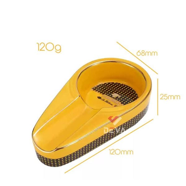 Gạt tàn cigar sứ 1 điếu P100