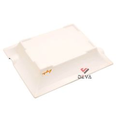 Gạt tàn xì gà 2 điếu hoa văn cá chép Lafuli