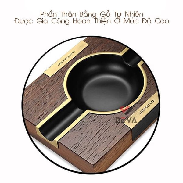 Gạt tàn xì gà 2 điếu Cohiba HB 3018