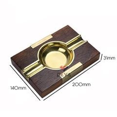 Gạt tàn xì gà 2 điếu Cohiba HB 3018