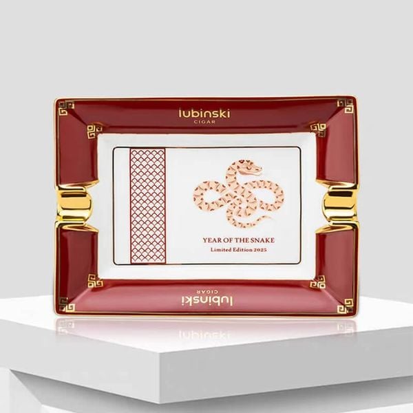 Gạt tàn 2 điếu lubinskin bằng sứ YJA 20045