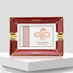 Gạt tàn 2 điếu lubinskin bằng sứ YJA 20045