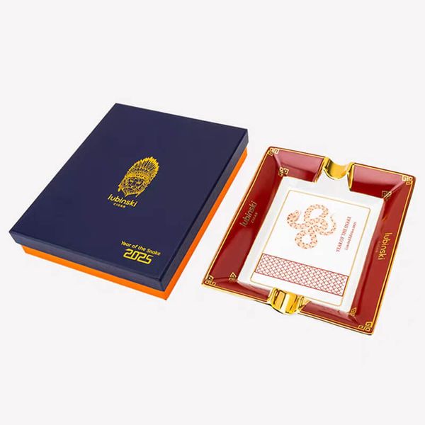 Gạt tàn 2 điếu lubinskin bằng sứ YJA 20045