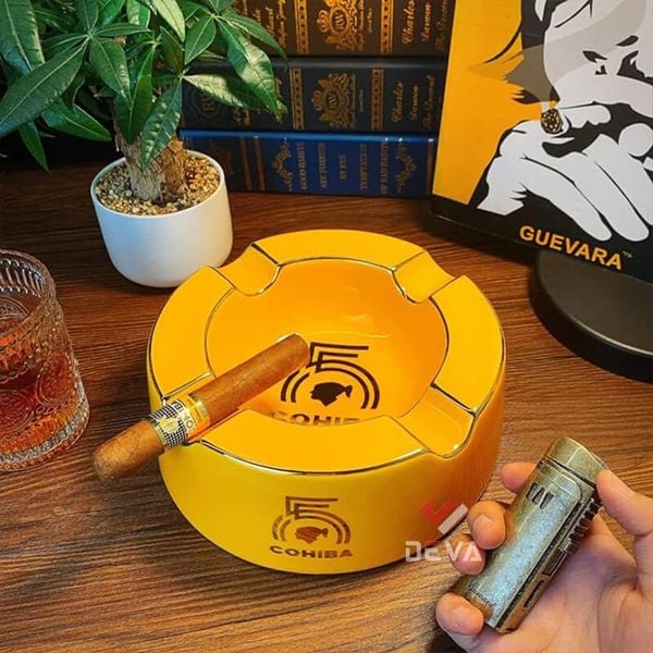 Gạt tàn xì gà 4 điếu Cohbia G 425