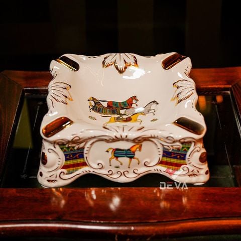 Gạt tàn sứ 4 điếu Lubinski AS 210