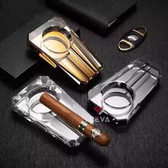 Gạt tàn xì gà 1 điếu pha lê cohiba SL 200
