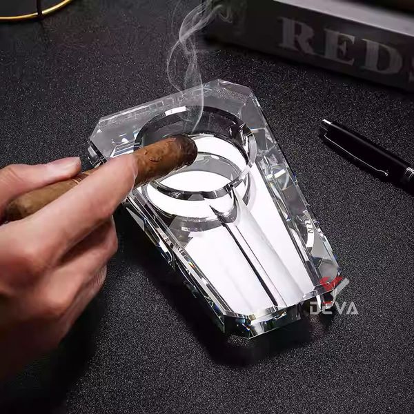 Gạt tàn xì gà 1 điếu pha lê cohiba SL 200