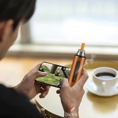 Gạt tàn thuốc lá di động vỏ gỗ cầm tay cho xe ô tô H015