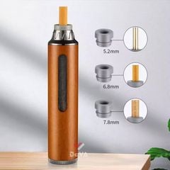 Gạt tàn thuốc lá di động vỏ gỗ cầm tay cho xe ô tô H015