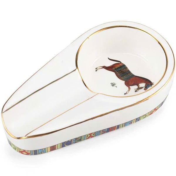 Gạt tàn cigar sứ 1 điếu P100