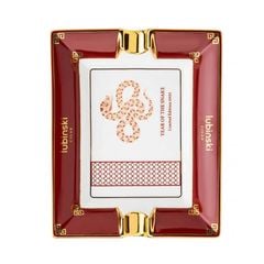 Gạt tàn 2 điếu lubinskin bằng sứ YJA 20045